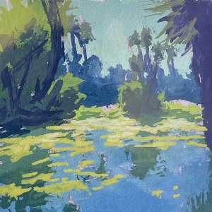 Mini Landscapes in Gouache with Andrew Cortez