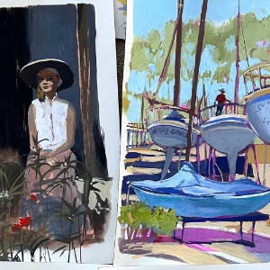 Gouache: Opaque Watercolor! with Pamme Turner 11/15