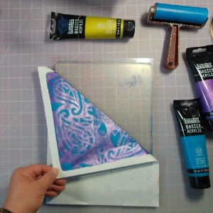 Gel Plate Printing with Estella 6/7