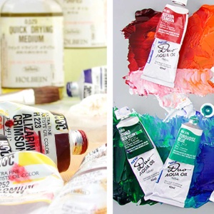 HOLBEIN OIL COLOR DEMO