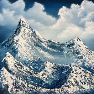 In the Studio: Painting Mountains in Oils Sunday 8/3