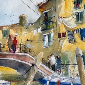 Watercolor: Fast & Fun, Beyond the Basics with Pamme Turner 10/17 & 10/18