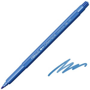 Caran d'Ache Fibralo Fibre Tip Pen 141 Sky Blue