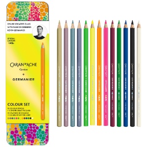 Caran d'Ache Limited Edition Germanier Water Soluble Pencil 13 Set Assorted