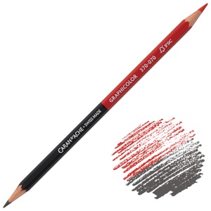 Caran d'Ache Graphicolor BiColor Pencil Red/Graphite