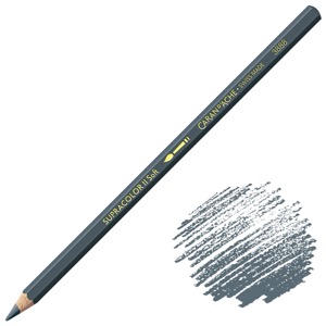 Caran d'Ache Supracolor Soft Aquarelle Pencil - Greyish Black