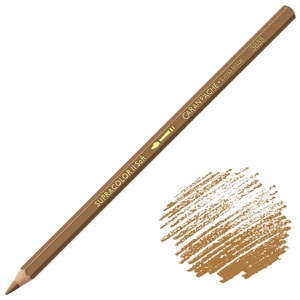 Caran d'Ache Supracolor Soft Aquarelle Pencil - Brown Ochre