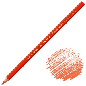 Caran d'Ache Supracolor Soft Aquarelle Color Pencil Vermillion