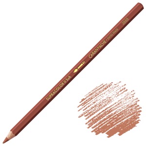Caran d'Ache Supracolor Soft Aquarelle Color Pencil Mahagony