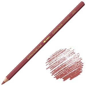 Caran d'Ache Supracolor Soft Aquarelle Color Pencil Bordeaux Red
