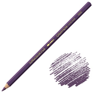 Caran d'Ache Supracolor Soft Aquarelle Color Pencil Aubergine