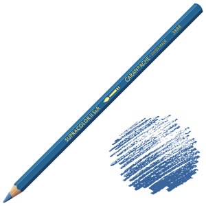 Caran d'Ache Supracolor Soft Aquarelle Color Pencil Bluish Grey