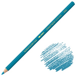 Caran d'Ache Supracolor Soft Aquarelle Color Pencil Cobalt Blue
