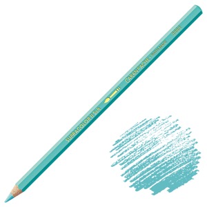 Caran d'Ache Supracolor Soft Aquarelle Color Pencil Light Malachite Green