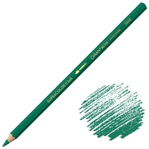 Caran d'Ache Supracolor Soft Aquarelle Color Pencil Bluish Green