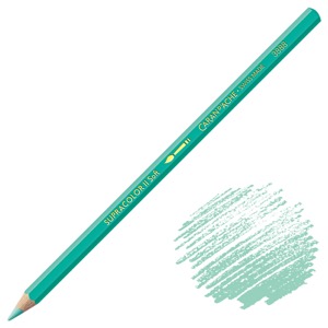 Caran d'Ache Supracolor Soft Aquarelle Color Pencil Jade Green