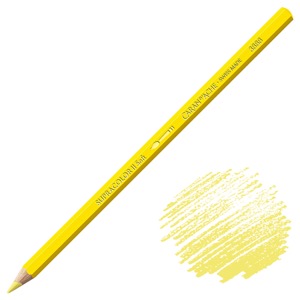 Caran d'Ache Supracolor Soft Aquarelle Color Pencil Lemon Yellow