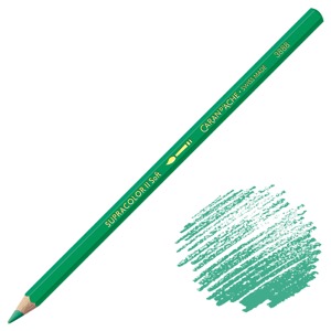 Caran d'Ache Supracolor Soft Aquarelle Color Pencil Peacock Green