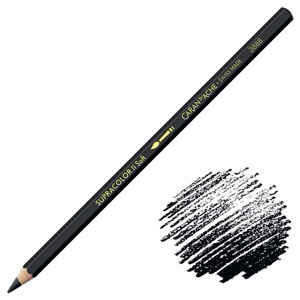 Caran d'Ache Supracolor Soft Aquarelle Color Pencil Ivory Black