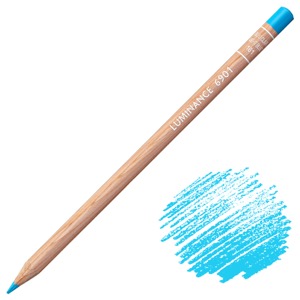 Caran d'Ache Luminance 6901 Colored Pencil 161 Light Blue