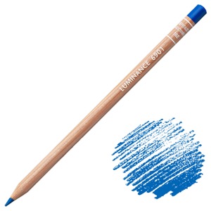 Caran d'Ache Luminance 6901 Colored Pencil 162 Phthalocyanine blue