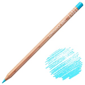 Caran d'Ache Luminance 6901 Colored Pencil 171 Turquoise Blue