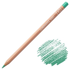Caran d'Ache Luminance 6901 Colored Pencil 182 Cobalt Green