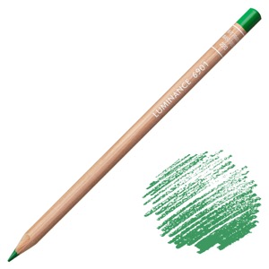 Caran d'Ache Luminance 6901 Colored Pencil 220 Grass Green