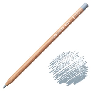 Caran d'Ache Luminance 6901 Colored Pencil 504 Payne's Grey 30%