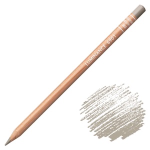 Caran d'Ache : Luminance 6901 : Color Pencil : French Grey 10%