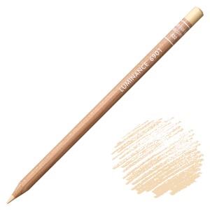 Caran d'Ache Luminance 6901 Colored Pencil 832 Brown Ochre 10%