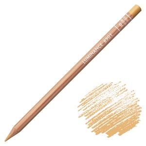 Caran d'Ache Luminance 6901 Colored Pencil 836 Brown Ochre 50%