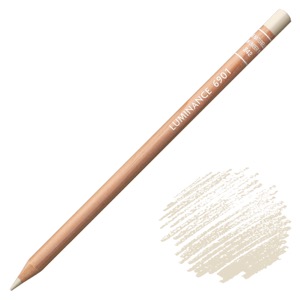 Caran d'Ache Luminance 6901 Colored Pencil 842 Raw Umber 10%