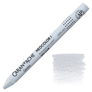 Caran d'Ache Neocolor I Permanent Wax Pastel Light Grey