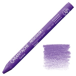 Caran d'Ache Neocolor I Permanent Wax Pastel Violet