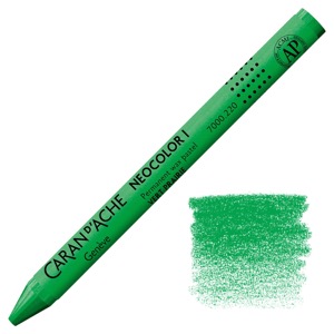 Caran d'Ache Neocolor I Permanent Wax Pastel Grass Green