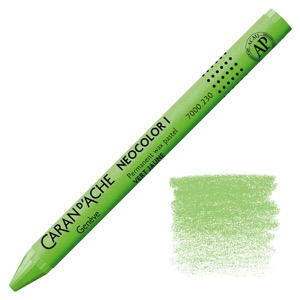 Caran d'Ache Neocolor I Permanent Wax Pastel Yellow Green
