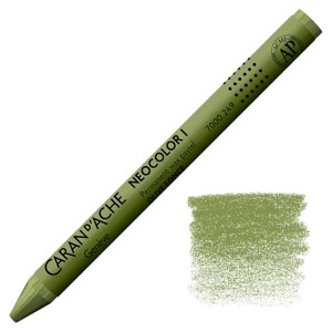 Caran d'Ache Neocolor I Permanent Wax Pastel Olive
