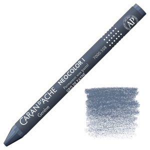 Caran d'Ache Neocolor I Permanent Wax Pastel Payne's Grey