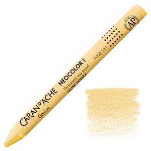 Caran d'Ache Neocolor I Permanent Wax Pastel Sahara Yellow