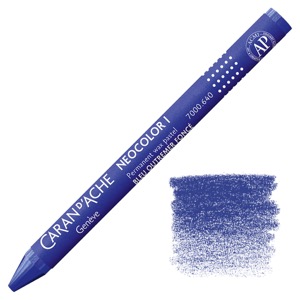 Caran d'Ache Neocolor I Permanent Wax Pastel Dark Ultramarine