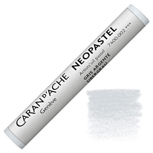 Caran d'Ache Neopastel Artists' Oil Pastel Silver Grey