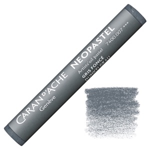 Caran d'Ache Neopastel Artists' Oil Pastel Dark Grey