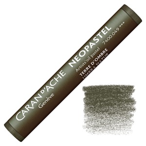 Caran d'Ache Neopastel Artists' Oil Pastel Raw Umber