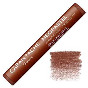 Caran d'Ache Neopastel Artists' Oil Pastel Chestnut