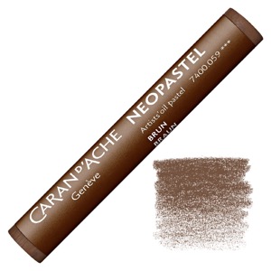 Caran d'Ache Neopastel Artists' Oil Pastel Brown
