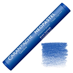 Caran d'Ache Neopastel Artists' Oil Pastel Sapphire Blue