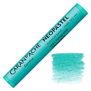 Caran d'Ache Neopastel Artists' Oil Pastel Turquoise Green