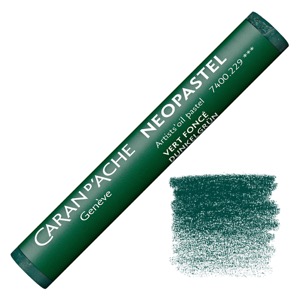 Caran d'Ache Neopastel Artists' Oil Pastel Dark Green
