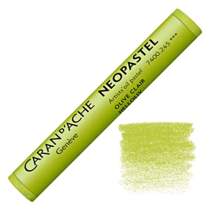 Caran d'Ache Neopastel Artists' Oil Pastel Light Olive